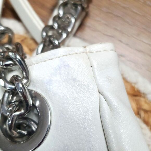 Nicole Miller While Floral Embroidered Shoulder Bag - Picture 12 of 12